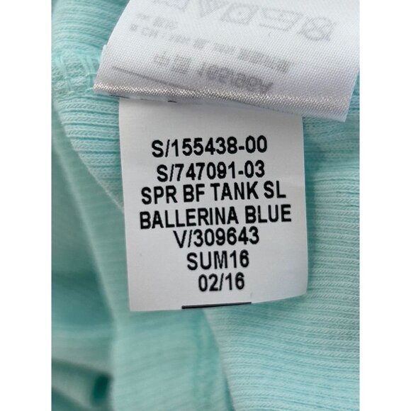 Gap Women's Stretch Tank Top in Ballerina Blue - Sz M - Picture 5 of 5